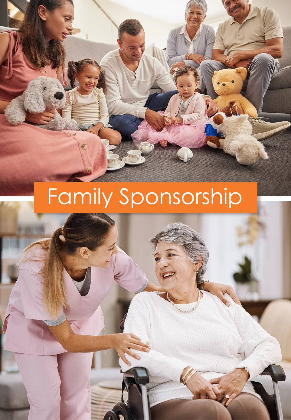 加拿大家庭团聚类移民